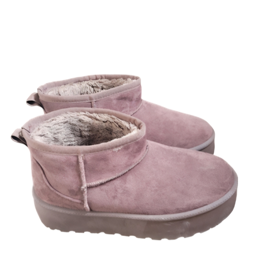 Mudd Brown Suede Platform Boots
